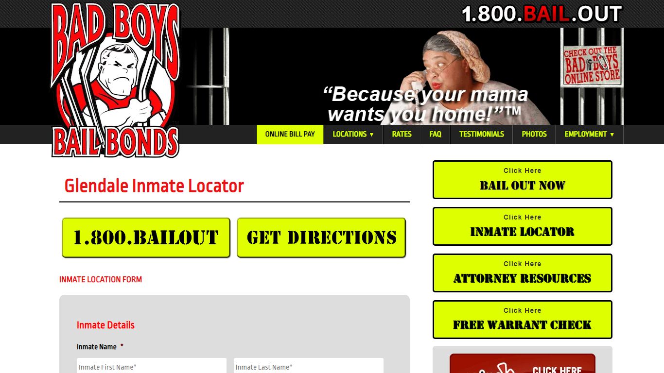 Glendale Inmate Locator | Inmate Information in Glendale