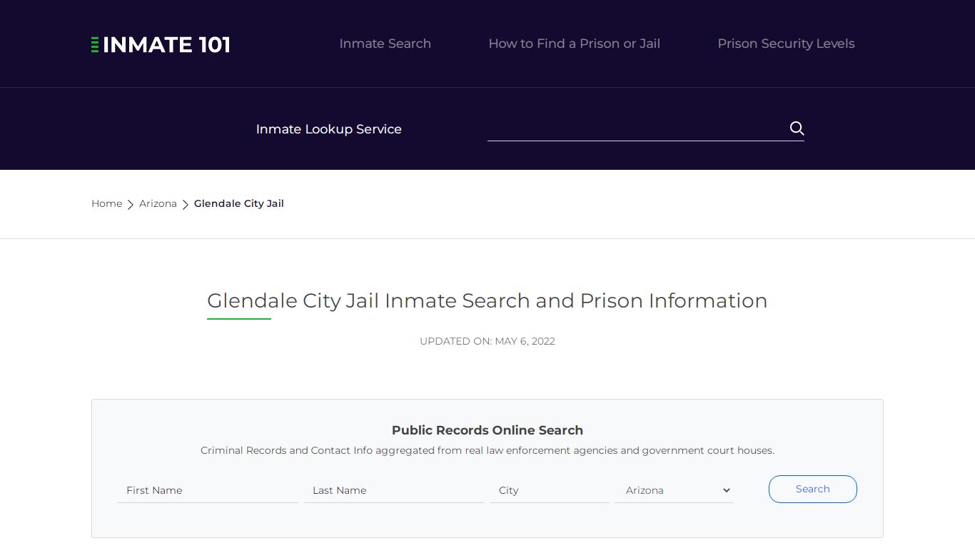 Glendale City Jail Inmate Search, Visitation, Phone no ...